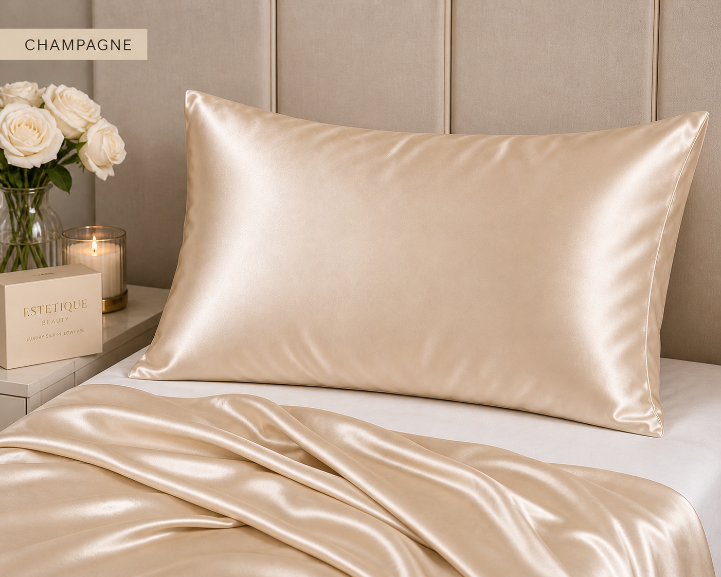 Luxury Silk Pillowcase – Wake Up Flawless
