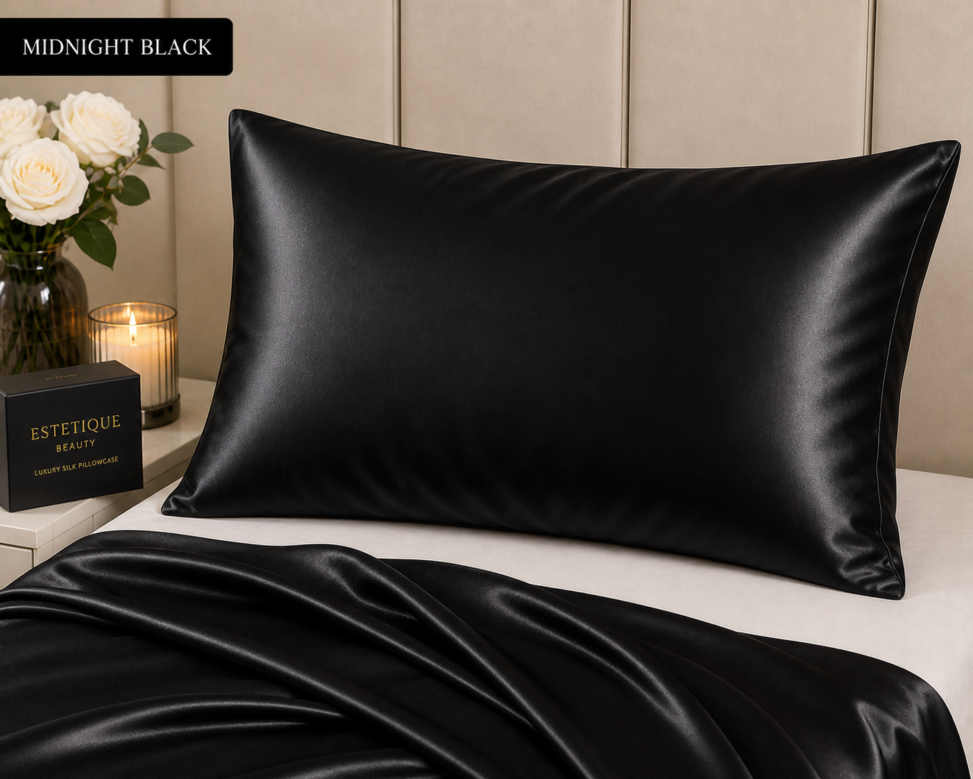 Luxury Silk Pillowcase – Wake Up Flawless