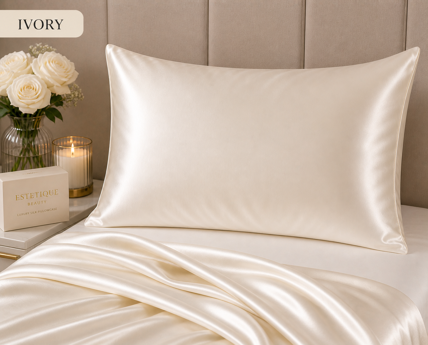 Luxury Silk Pillowcase – Wake Up Flawless