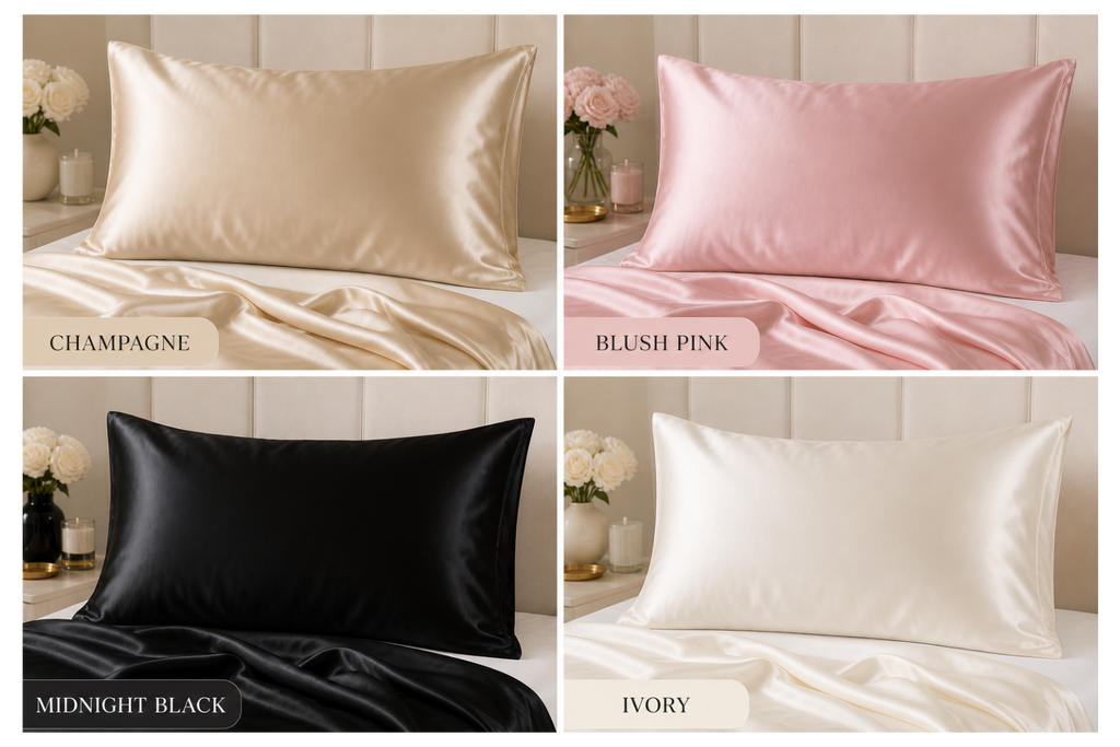 Luxury Silk Pillowcase – Wake Up Flawless