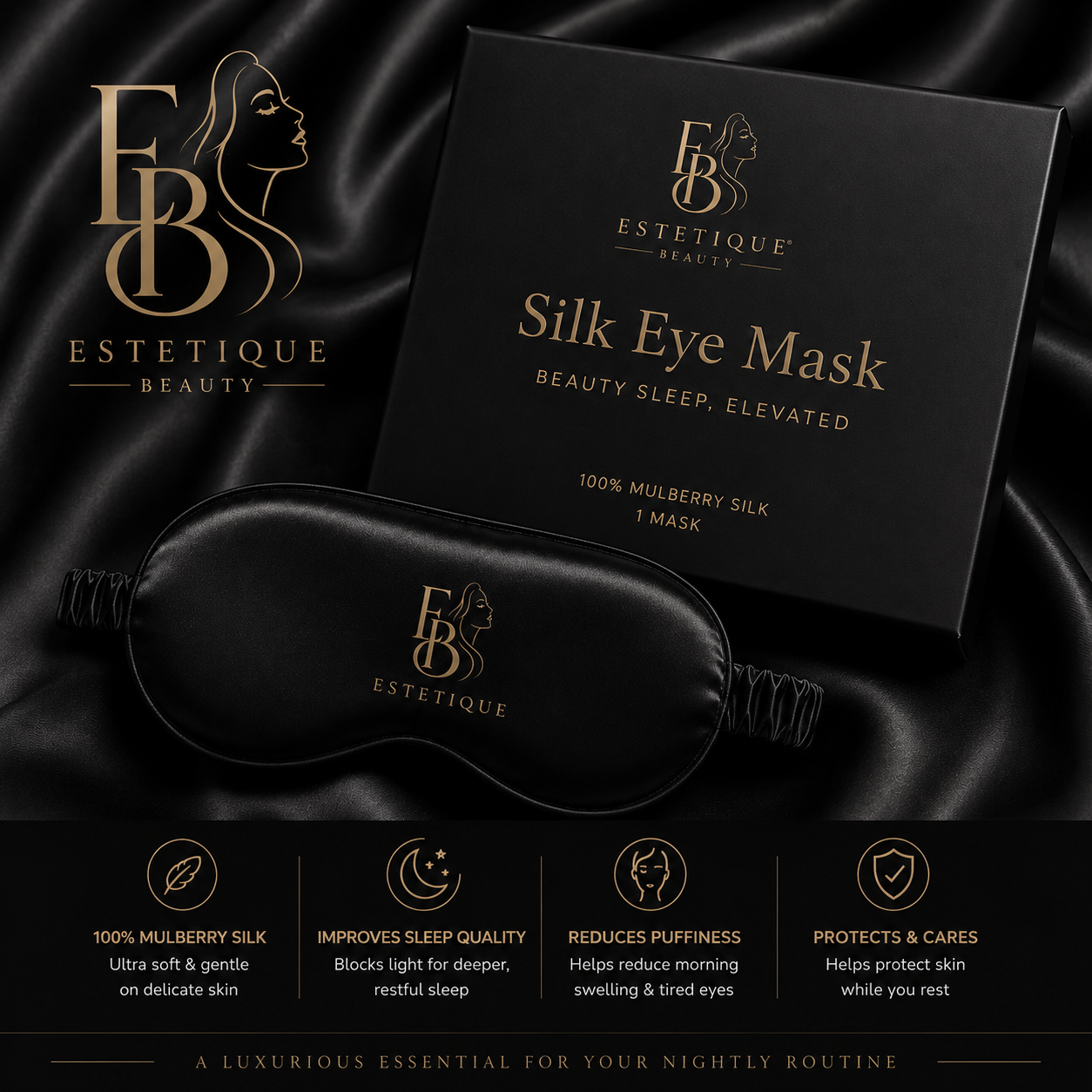 Luxury Silk Sleep Mask