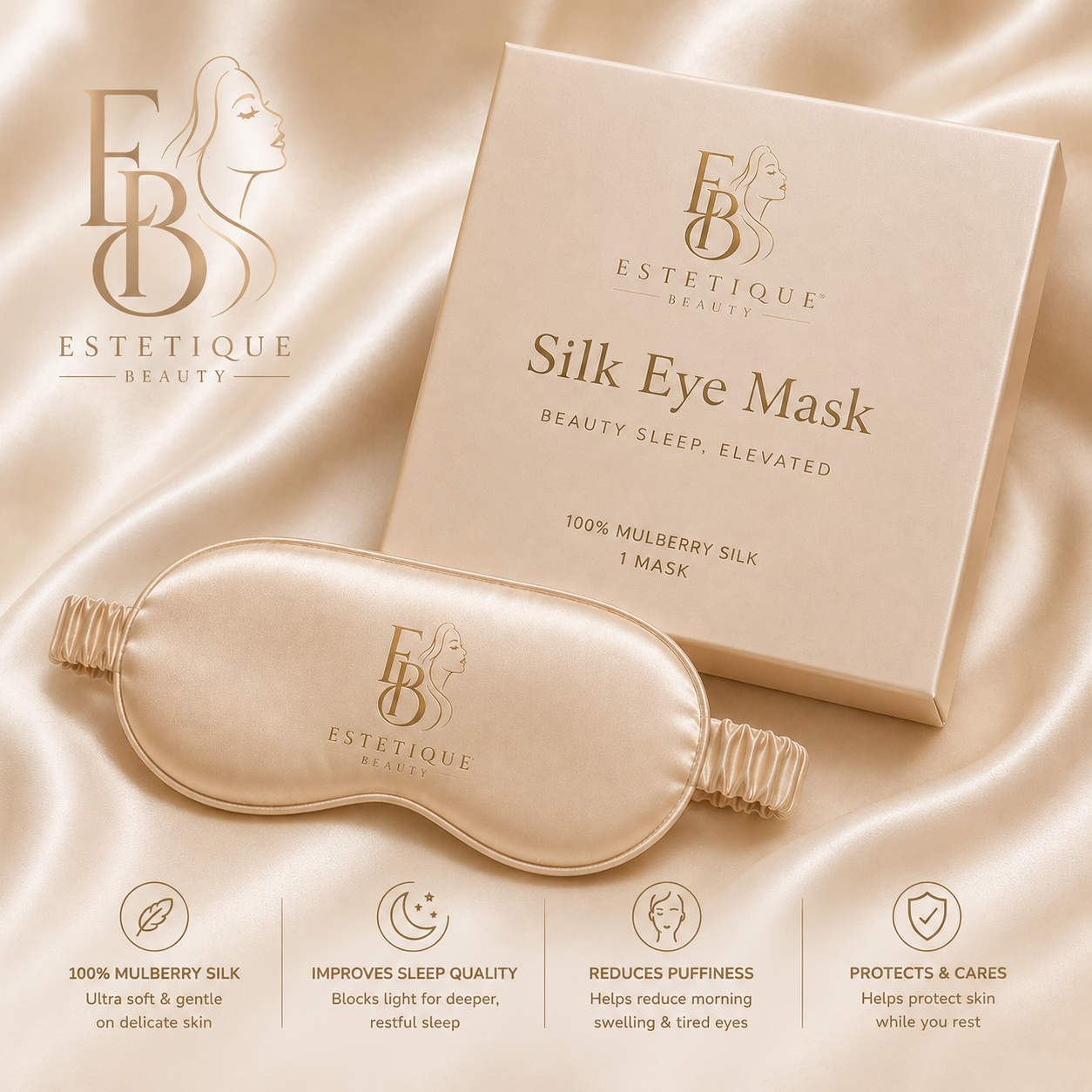 Luxury Silk Sleep Mask