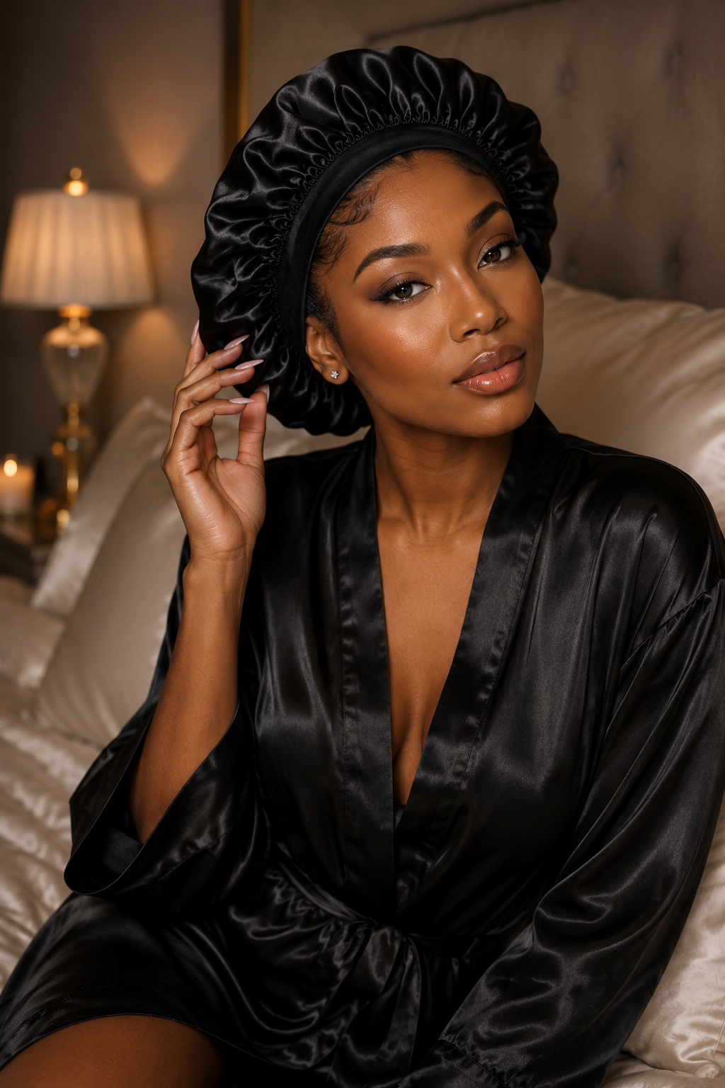 Luxury Silk Bonnet