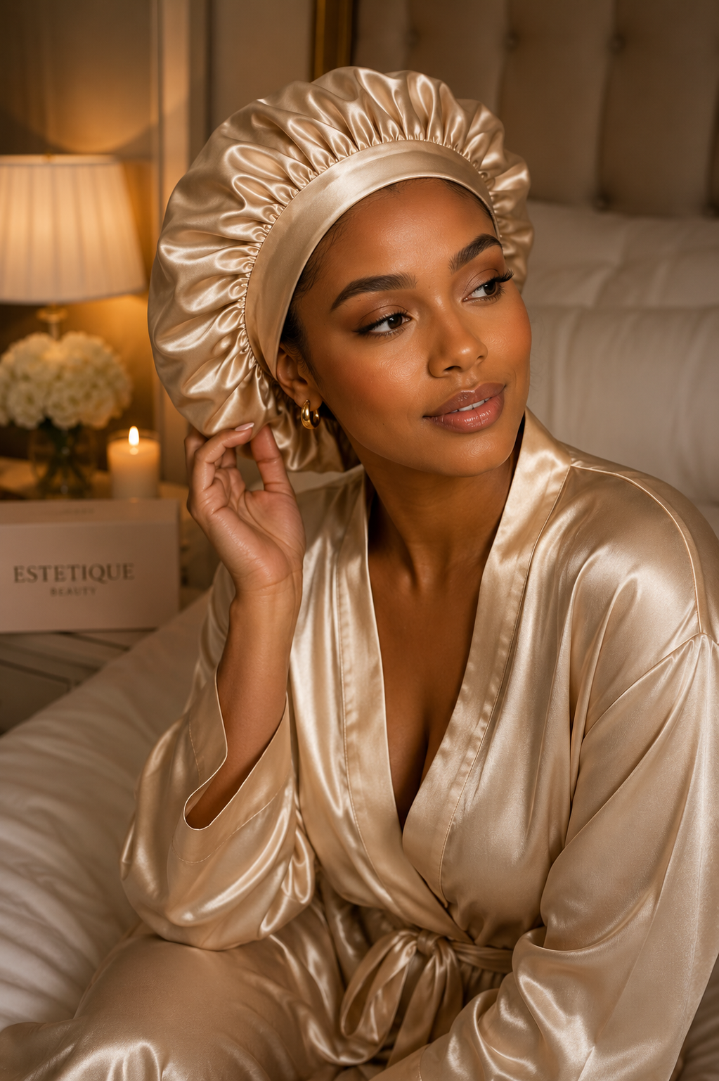 Luxury Silk Bonnet